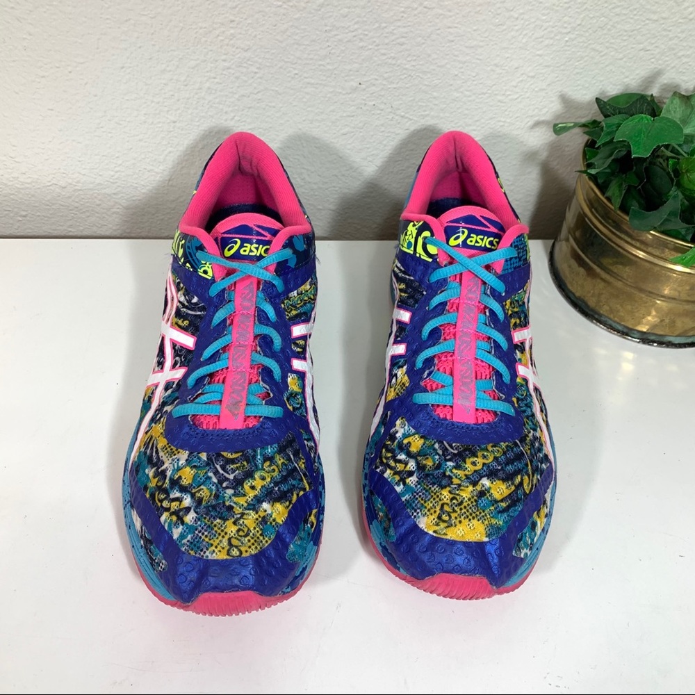 ASICS Gel Noosa Tri 11 Running Shoes Blue Pink - Picture 10 of 11